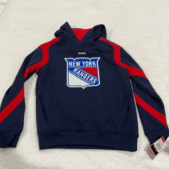 Reebok Face Off New York Rangers hoodie. Youth M - Picture 1 of 3